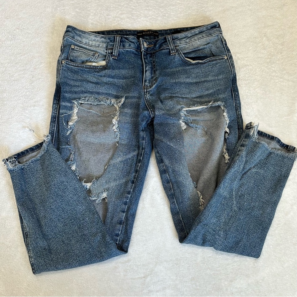 Guess Distressed Tomboy Denim